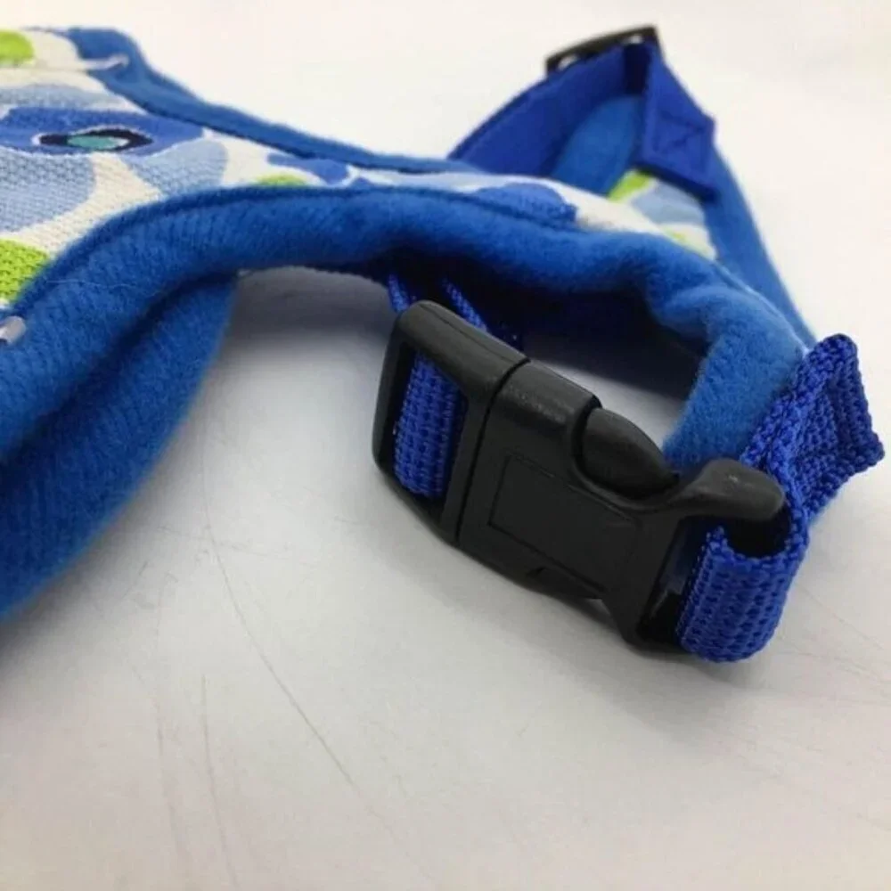 Dog Harness Casual Canine Mod Print Pet Collar Size Small 12”-17” NEW